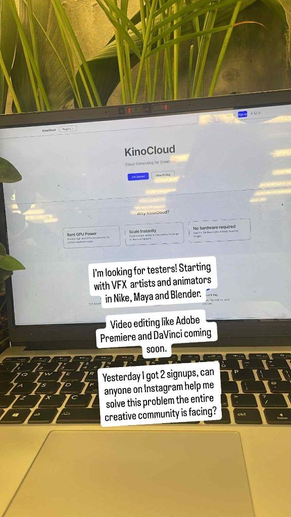 Kino Cloud launch day at the Build Like A Pro hackathon